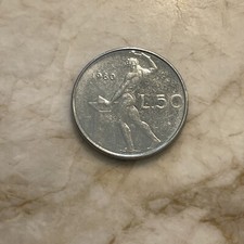 50 Lira 1980 Italy  (tk351)