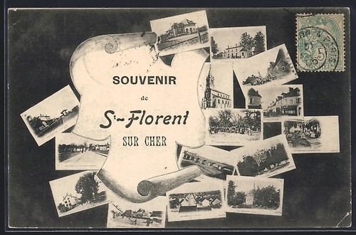 Cpa saint florent sur cher - cpa, saint-florent-sur-cher