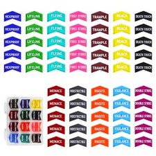 60pcs Magic The Gathering  Color Coded Keyword Counters Tokens Accessory MTG CCG