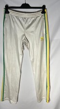 Adidas antaloni Lucidi RASTA Marley Chile 62 Bianco Rosso XS/S Uomo Pants