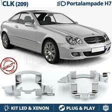2X ADATTATORI montaggio KIT LED H7 per MERCEDES CLK W209 02-10 clip Portalampada