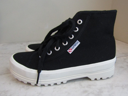 Sneakers stringate nere alte