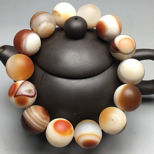 Bracciale amuleto perle occhio