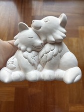 THUN Coppia Di Volpi Bianche