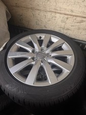 4 RUOTE X AUDI A4 - CERCHI 17" ORIGINALI + GOMME VIKING 225/50/17 V