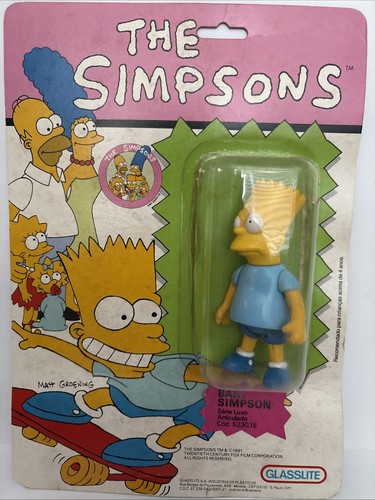 1991 bart simpson glasslite - 1991,