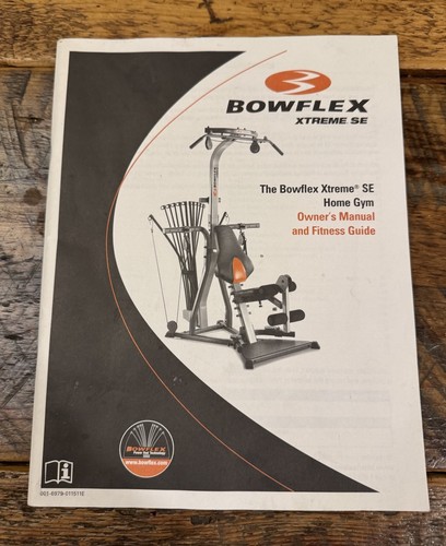 Bowflex xtreme manuale - bowflex,