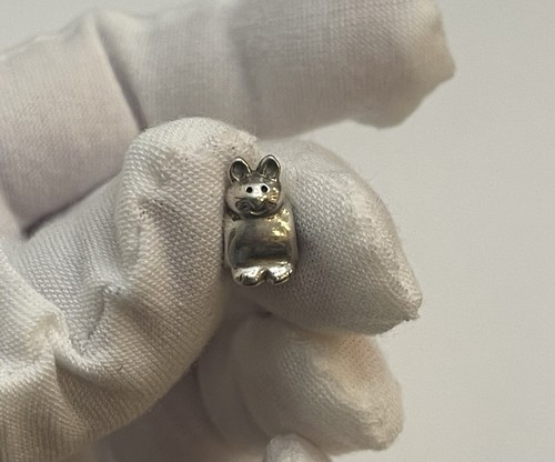 Pandora ciondolo gatto argento - ciondolo,