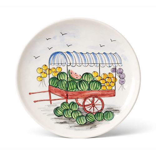 Piatto decorativo ceramica