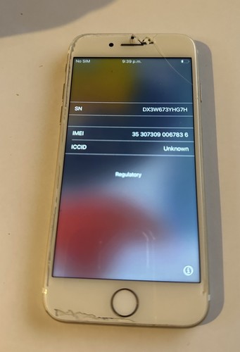 Apple iphone a1778 argento - 7,