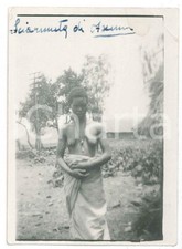 1940 ca AOI ERITREA Prostituta di Asmara - NUDO ETNICO - Foto 6x8 cm