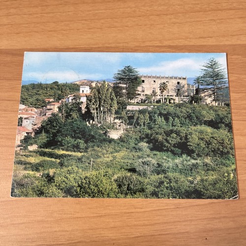 Cartolina colori vintage villa - colori,