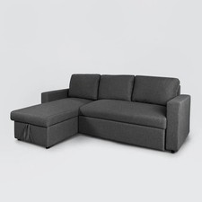 Divano letto con penisola e