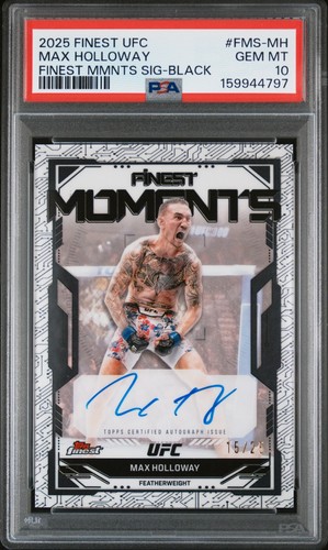 2025 topps finest ufc max - finest,