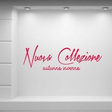 ADESIVI NUOVA COLLEZIONE VETROFANIE VETRINE NEGOZI CM. 100x32