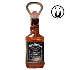 2 x Jack Daniel Whiskey Metal Bottle Opener & Fridge Magnet Tools Portable 5.2in