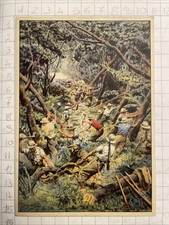 Cartolina  Collezione I Divisione Speciale Fanteria “S” Governo Galla Sidama