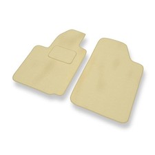 Tappetini in velluto per Citroen C2 Hatchback (2003-2010) tappeti auto Beige P