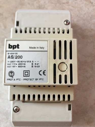 Bpt 200 alimentatore - as/200,