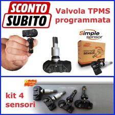 4 Sensori Pressione Pneumatici