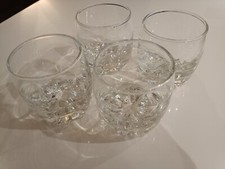 Rocco Bormioli 4 bicchieri vintage da whisky, liquore o acqua modello Galassia 