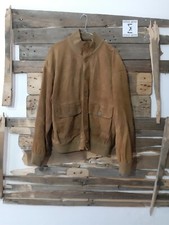 CONPIPEL RENNA PELLE LEATHER GIUBBINO CAPPOTTO REINDEER JACKET UOMO MAN 54 A795