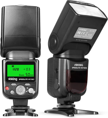 Flash fotocamera vk750ii - flash,