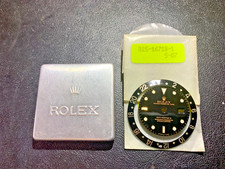 SET QUADRANTE/LUNETTA ROLEX GMT MASTER 2 16713 NERO + RICAMBI ORIGINALI ROLEX IN SCATOLA