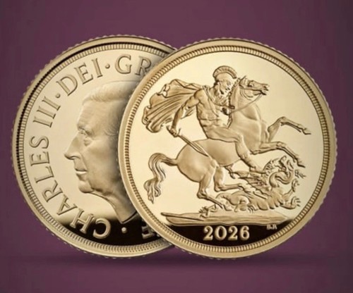 The sovereign 2026 moneta gold - the,