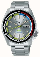 Seiko 2024 5 Sports x HUF SRPL33K1 Automatico 3 lancette edizione limitata 7000pz nuovo