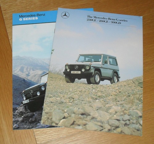 Brochure mercedes wagon - brochure, g