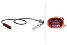 Sensore HELLA, temperatura dei gas di scarico per AUDI, SEAT, SKODA, VW, ecc.