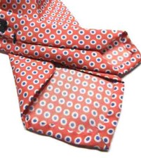 Cravatta seta italiana rossa