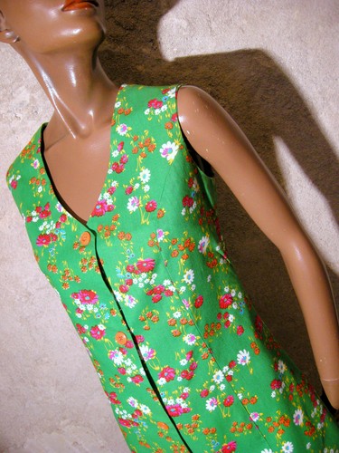 Vintage chic vestito 1970 - vintage,