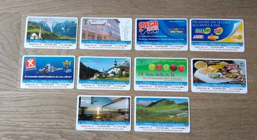 Serie completa viacard - n.10,