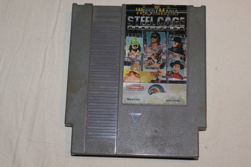 Wwf wrestlemania steel cage - wwf, wrestlemania: