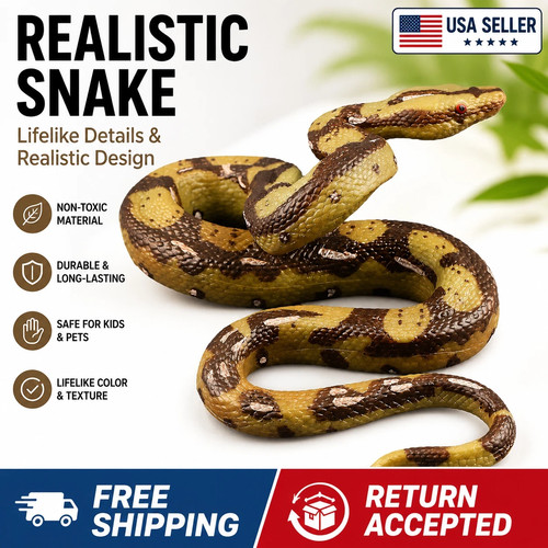 Serpente gomma grande - di,