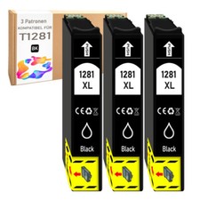 3 cartucce stampante compatibili nere per Epson SX125 SX130