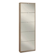 Armadio scarpiera slim noce