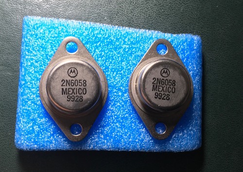 2n6058 motorola to3 - 2n6058,