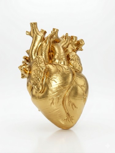 Vaso forma cuore - a,