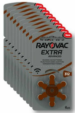 Piles auditives Rayovac Extra
