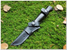 Coltello pugnale a pinna da caccia - coltello tradizionale finlandese -...