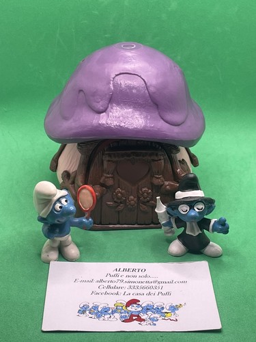 Puffi smurfs smurf casa - smurfs, dei