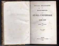 SULLE RELIGIONI DOCUMENTI ALLA