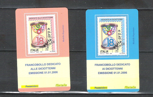 Italia 2006 tessere - ,