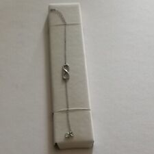 Bracciale da donna in argento 925 e zirconi con simbolo infinito