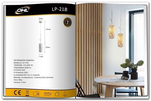 Lampadario sospensione - x,