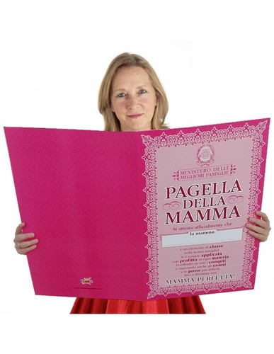 Pagella della mamma - della,