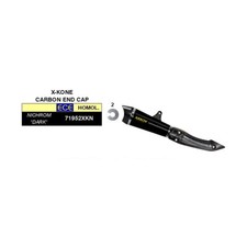Marmitta ARROW slip-on x-kone